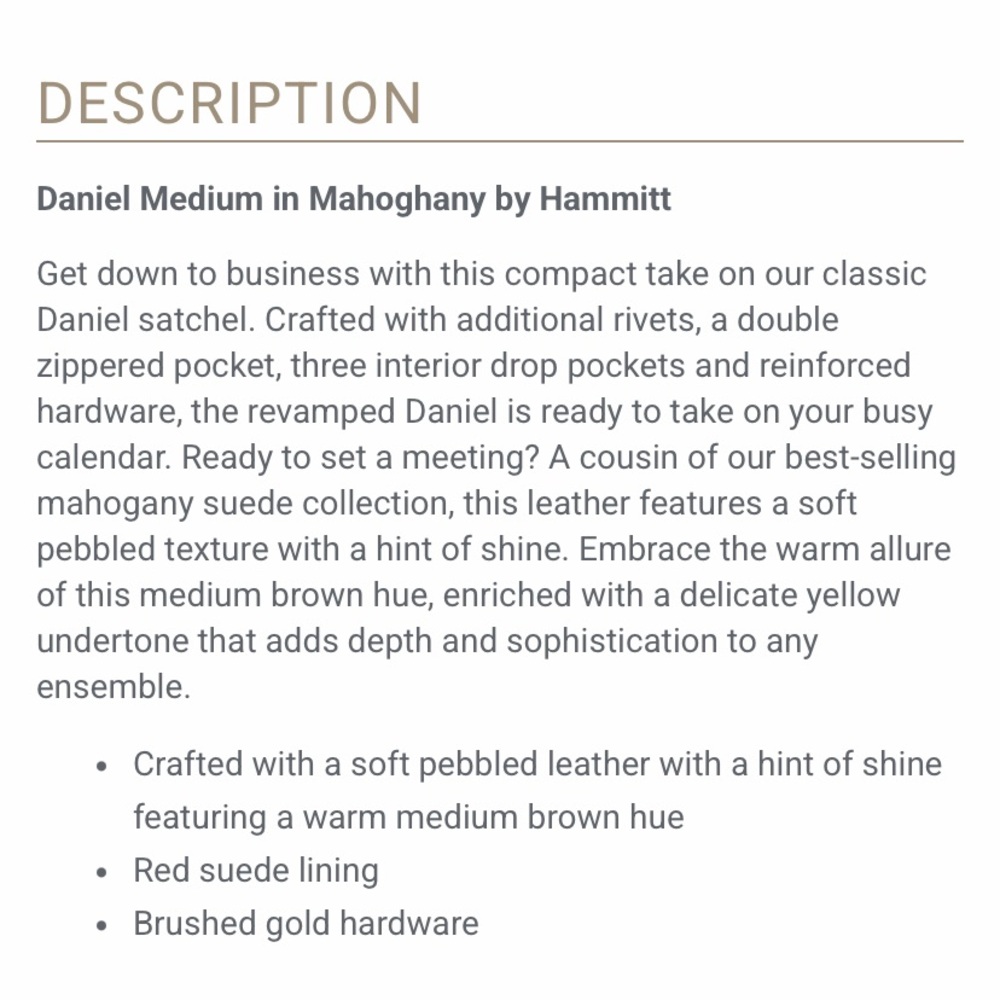 Hammitt Daniel Medium Handbag - Picture 12 of 12